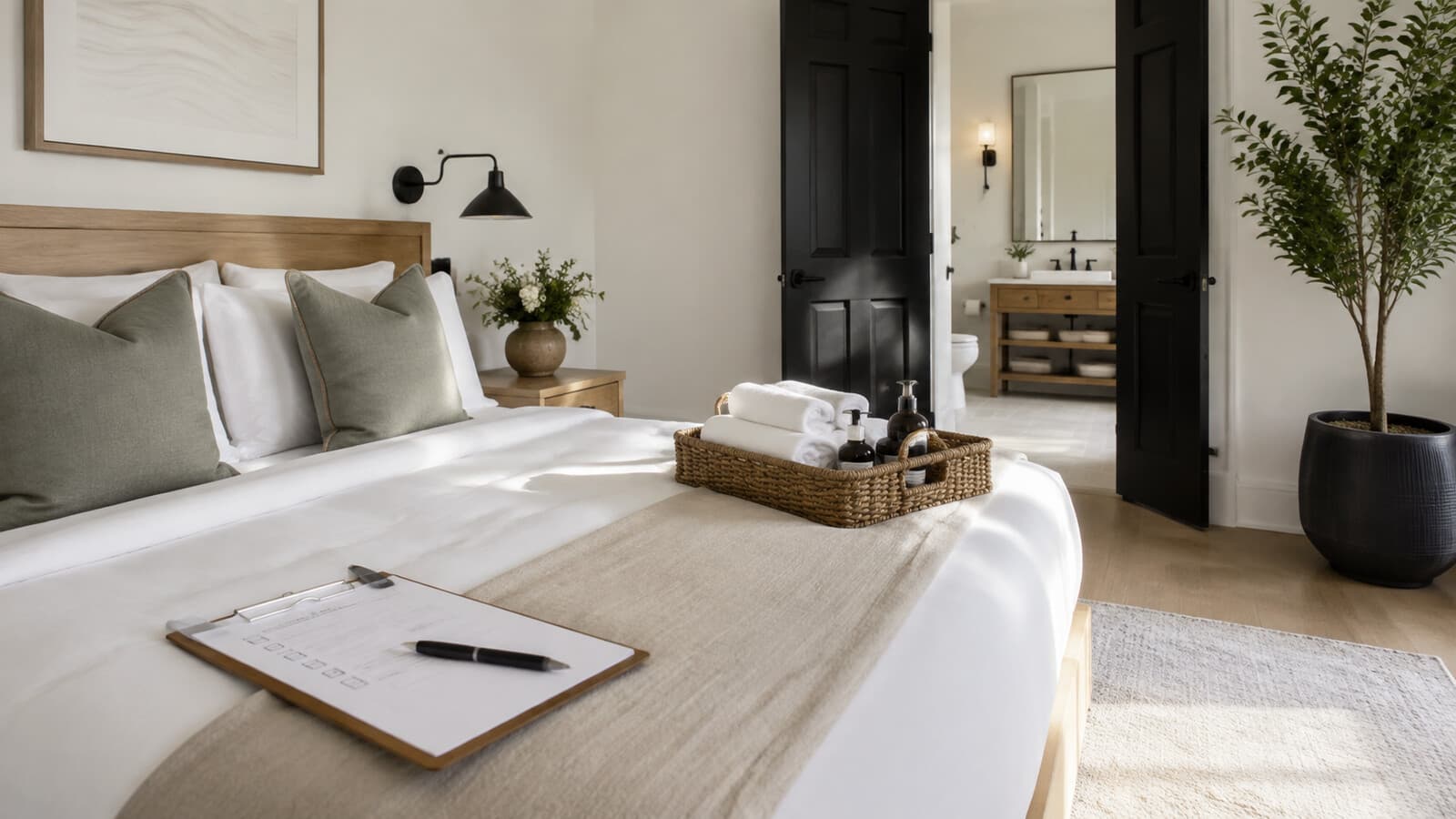 Guest-ready hospitality interior reflecting real operating standards